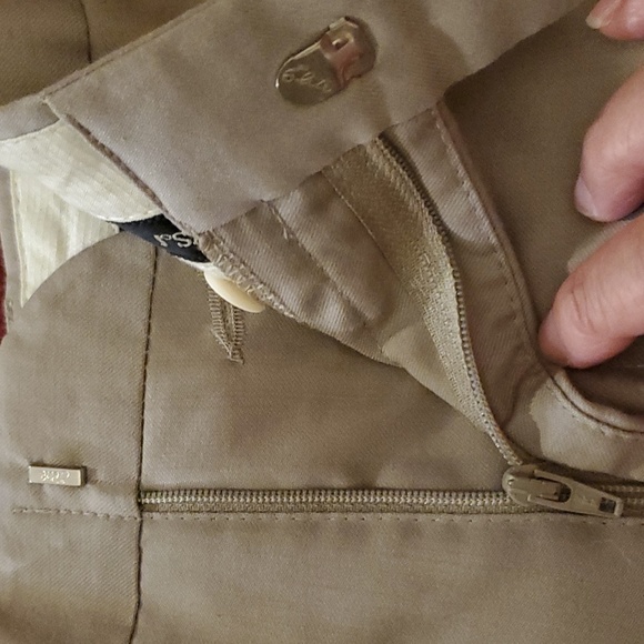 Jos.A.BANK Signature Tailored Fit Men's Wool Light Dress Pants - Size 34R - Picture 5 of 10